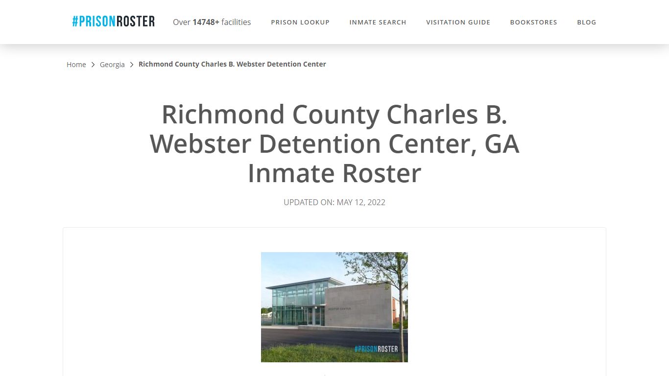 Richmond County Charles B. Webster Detention Center, GA ...